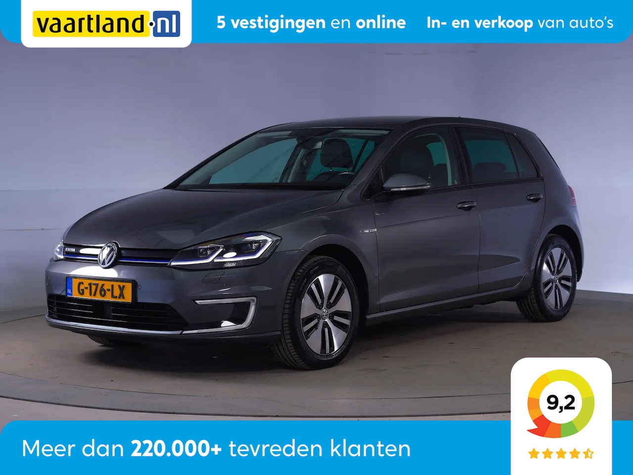 Volkswagen e-Golf - E-DITION [ Warmtepomp Leder Virtual cockpit ] - AutoWereld.nl