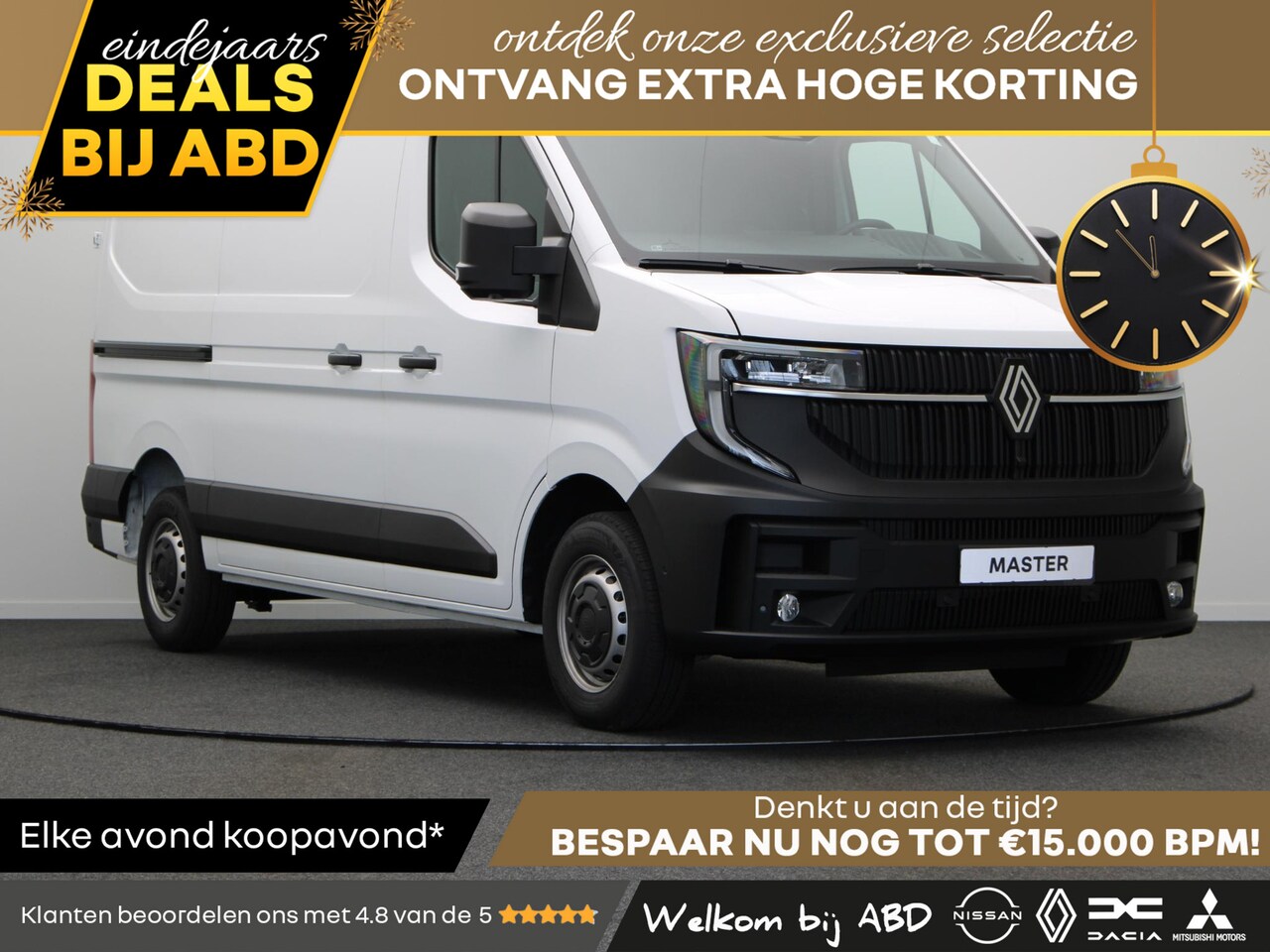 Renault Master - T35 2.0 dCi 130pk L2H2 Advance | Laadruimtepakket | Trekhaak | Achteruitrijcamera | Rear s - AutoWereld.nl