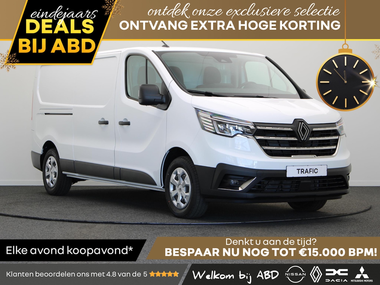 Renault Trafic - 2.0 Blue dCi 150 EDC T30 L2H1 Advance | Trekhaak | Achteruitrijcamera | Laadruimtepakket | - AutoWereld.nl