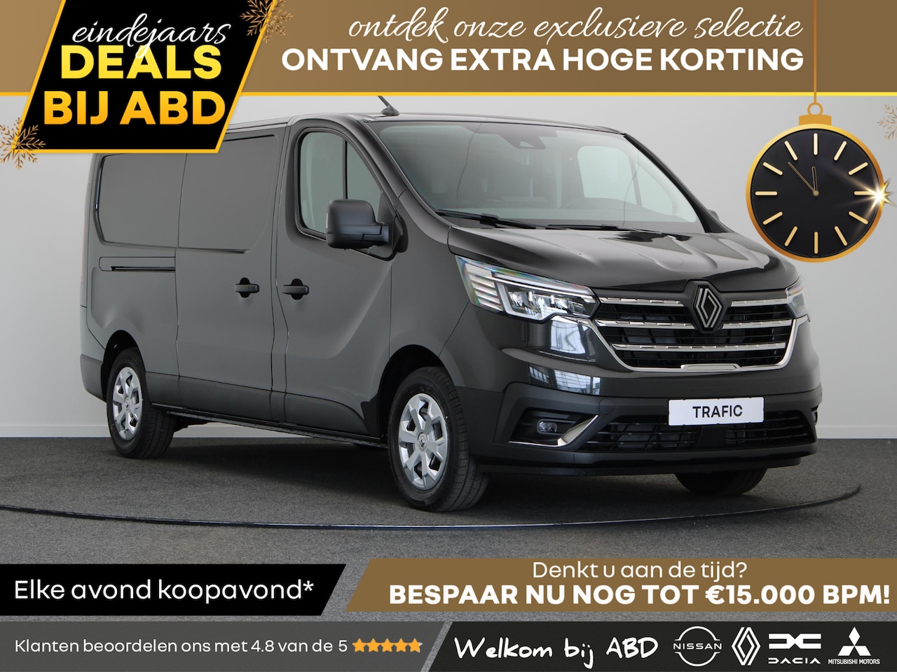 Renault Trafic - 2.0 dCi 150pk EDC T30 L2H1 Advance | Laadruimtepakket | Achteruitrijcamera | Vierseizoenba - AutoWereld.nl