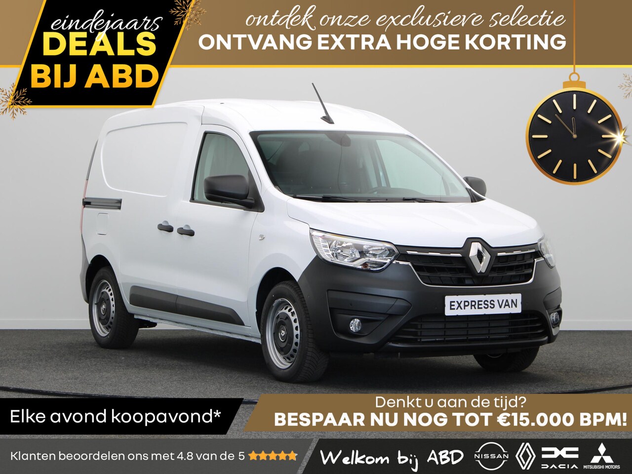 Renault Express - 1.5 dCi 95pk Comfort | BPM Voordeel | Hoge korting | Lage rente | Direct rijden | Vol opti - AutoWereld.nl