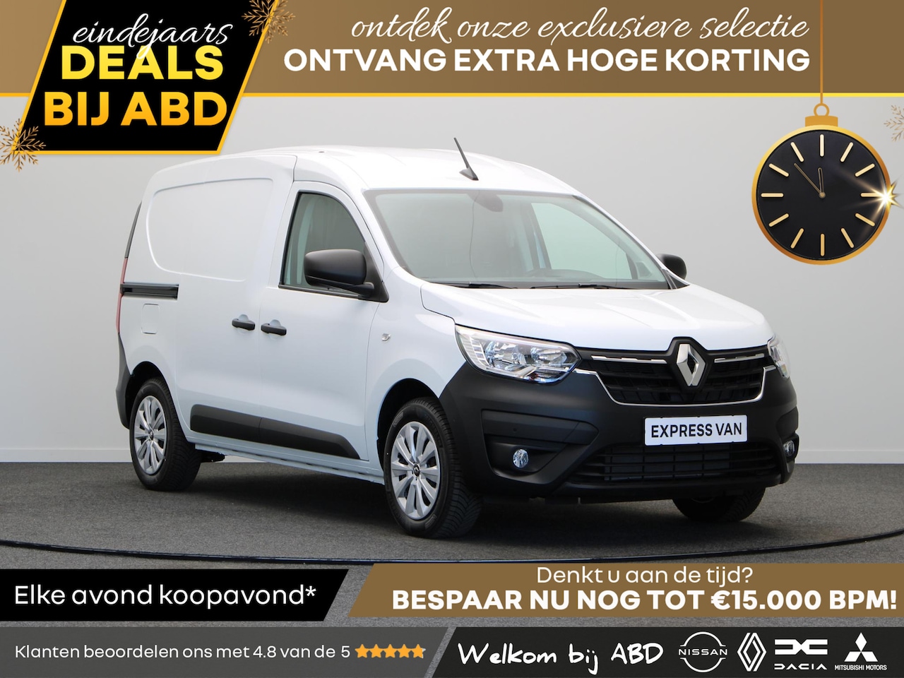 Renault Express - 1.5 dCi 75pk Comfort + | BPM Voordeel | Hoge korting | Lage rente | Direct rijden | Vol op - AutoWereld.nl