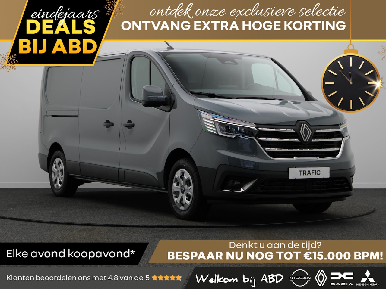 Renault Trafic - 2.0 Blue dCi 130 T30 L2H1 Advance | Laadruimtepakket | Achteruitrijcamera | Vierseizoenban - AutoWereld.nl