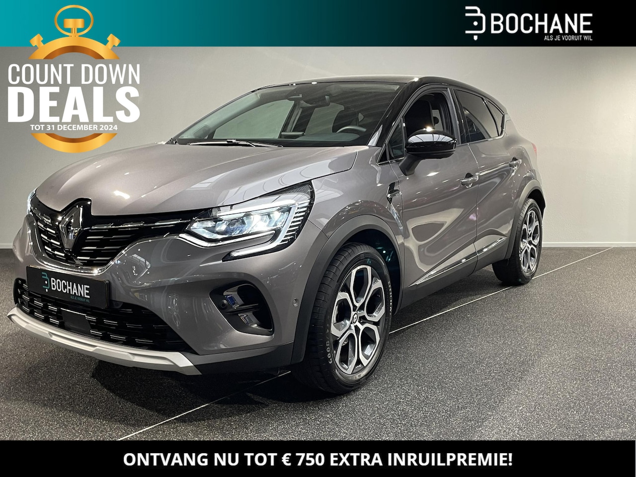 Renault Captur - 1.0 TCe 90 Techno | 360° Rondomzichtcamera | Bose Audio | Lichtmetalen velgen 18" - AutoWereld.nl