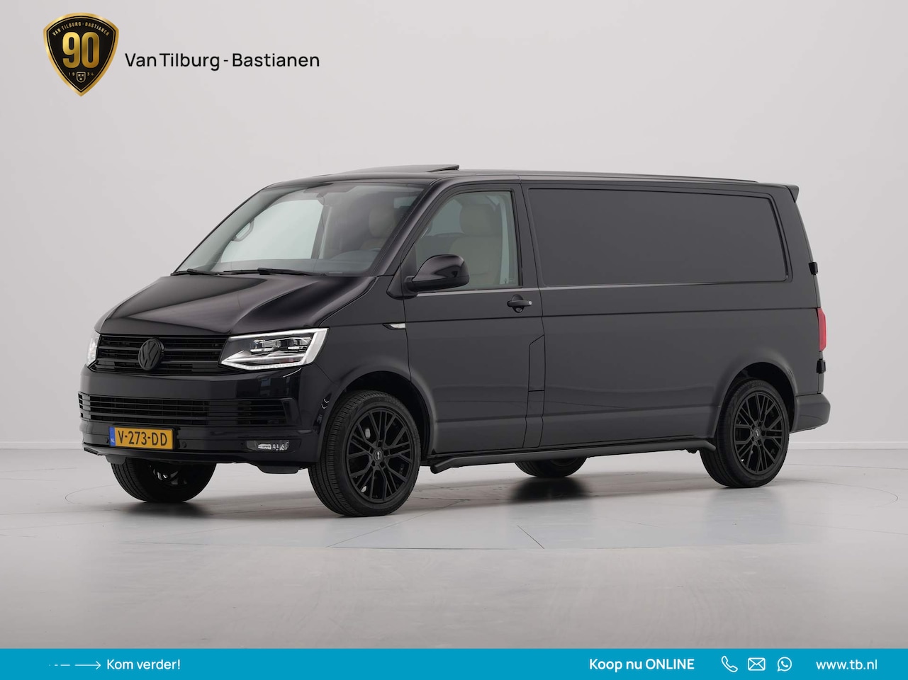 Volkswagen Transporter - 2.0 TDI 150pk DSG L2H1 Highline Schuifdak Leder Led Navigatie - AutoWereld.nl