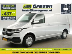 Volkswagen Transporter - 2.0 TDI L2H1 150PK Automaat Airco Cruise Carplay PDC 2xSchuifdeur Navi 3 Persoons DSG LED