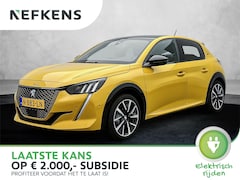 Peugeot e-208 - GT Pack 50 kWh 136pk Automaat | Navigatie | 3-fase laden | Panoramadak | Achteruitrijcamer