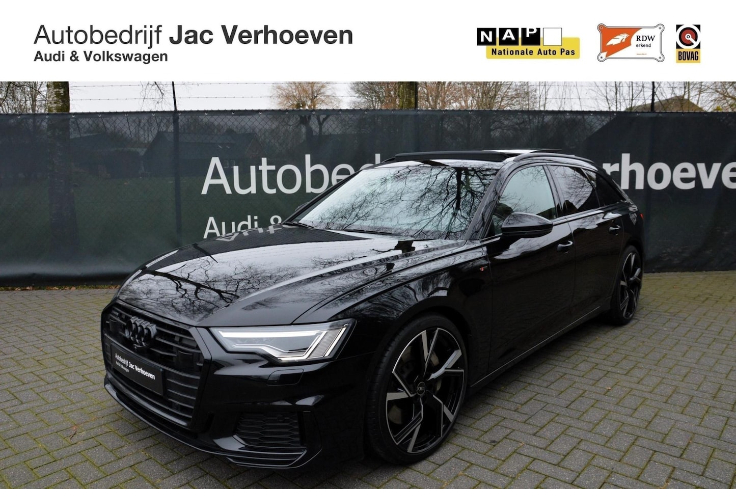 Audi A6 Avant - 55 TFSI Quattro |S Edition|Black Edition|Diamond Leder|S6 Defuser|Uitlaatkleppensysteem|Au - AutoWereld.nl