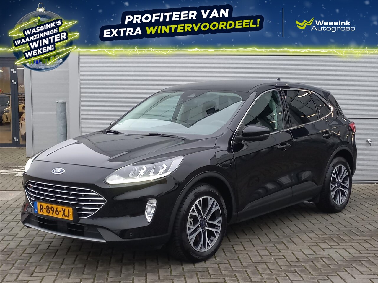 Ford Kuga - 2.5 PHEV e-CVT 225pk Titanium | Climate control | Navigatie | 18" Lm velgen | Winterpack | - AutoWereld.nl