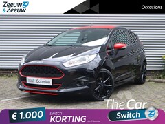 Ford Fiesta - 1.0 EcoBoost Red/Black Edition | Dealer onderhouden| 140 PK | Cruise Control | Climate Con