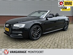 Audi A5 Cabriolet - 1.8 TFSI Sport Edition S-Line Cabriolet|Automaat|Leder|Stoelverw.|Nek verw.|Cruise|Navi|Xe