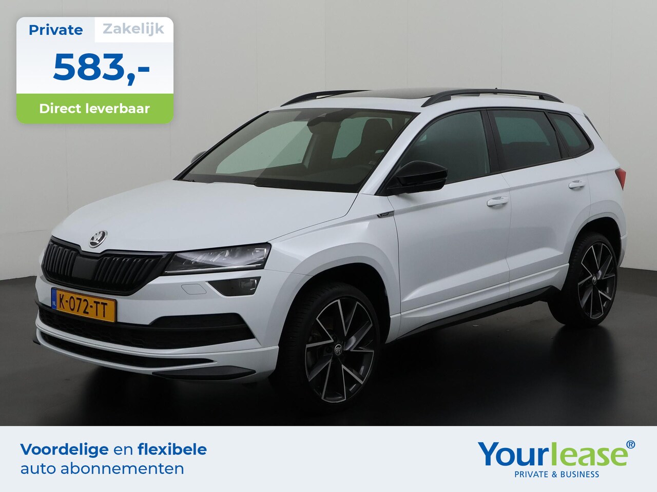 Skoda Karoq - 1.5 TSI ACT Sportline Business | All-in 583,- Private Lease | Zondag Open! - AutoWereld.nl