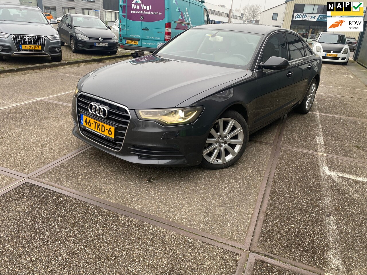 Audi A6 Limousine - 2.0 TFSI Pro Line Plus/5drs/automaat/nap/dealeronderhouden/1jaar apk/navi/stoelverwarming/ - AutoWereld.nl