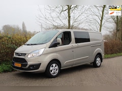 Ford Transit Custom - 290 2.2 TDCI L2H1 Limited DC *LEER *NAVI *CAMERA *TREKHAAK