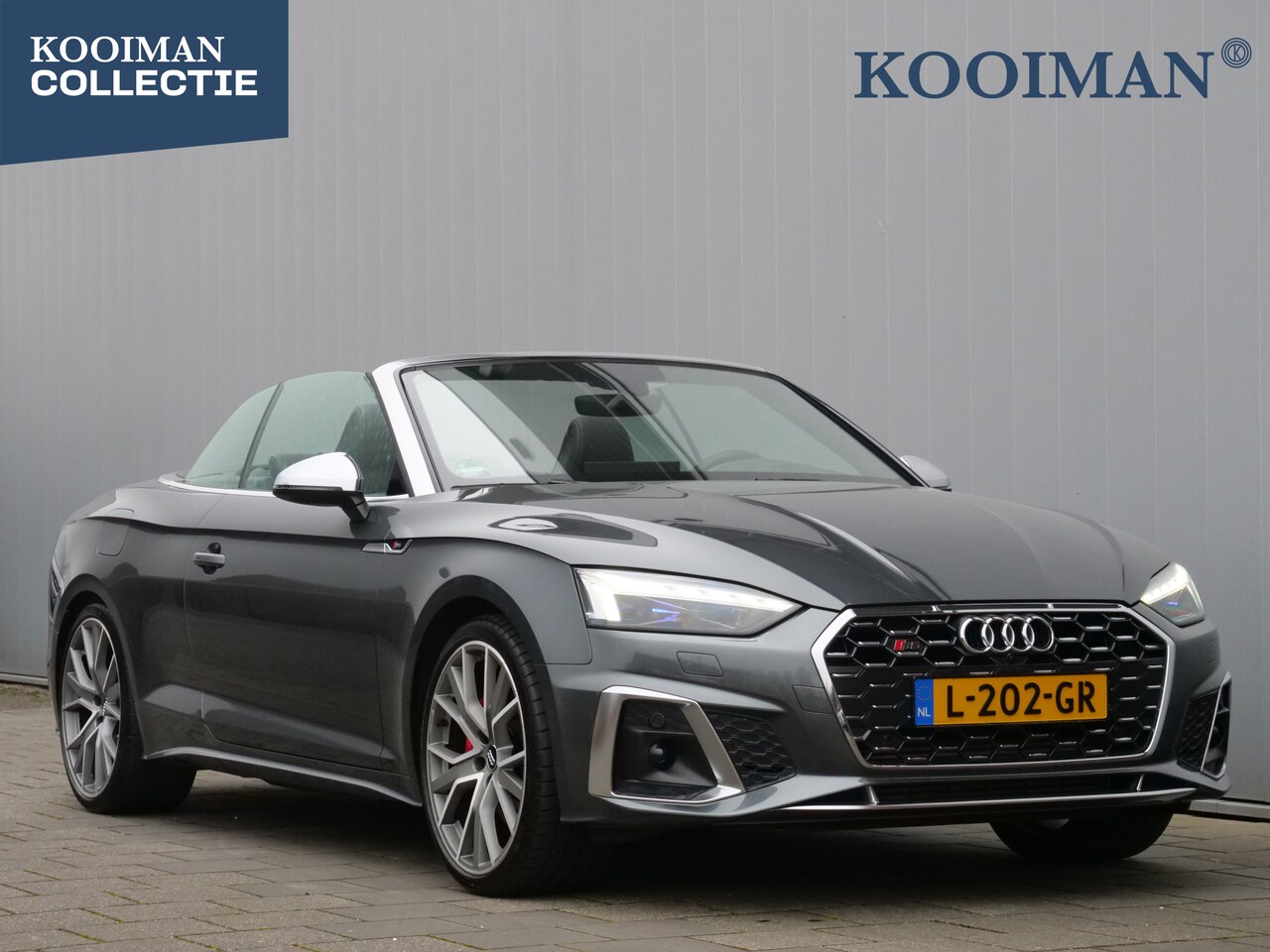 Audi A5 Cabriolet - 3.0 TFSI 355pk S5 quattro Automaat LED / 20 Inch / Camera / Leder / Head-up display - AutoWereld.nl