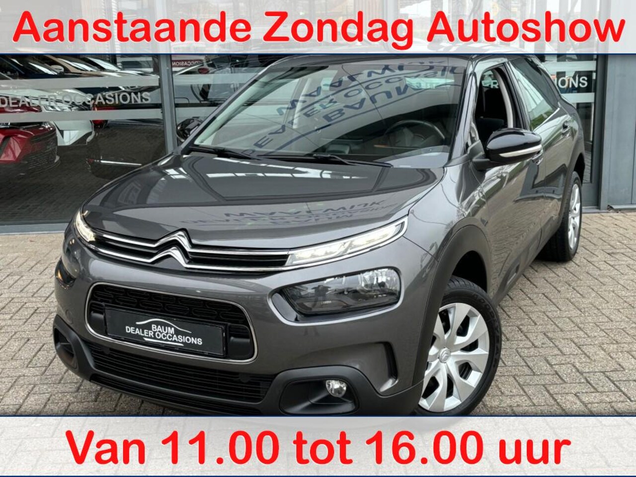 Citroën C4 Cactus - 1.2 PURETECH FEEL ED. AIRCO CAPLAY STOELVEW - AutoWereld.nl