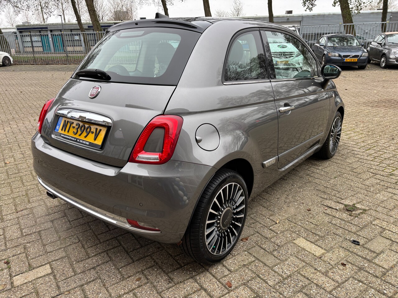 Fiat 500 - 0.9 TwinAir Turbo Lounge Sport | Org-NL auto. Leder. Navi. Etc. Lage km.