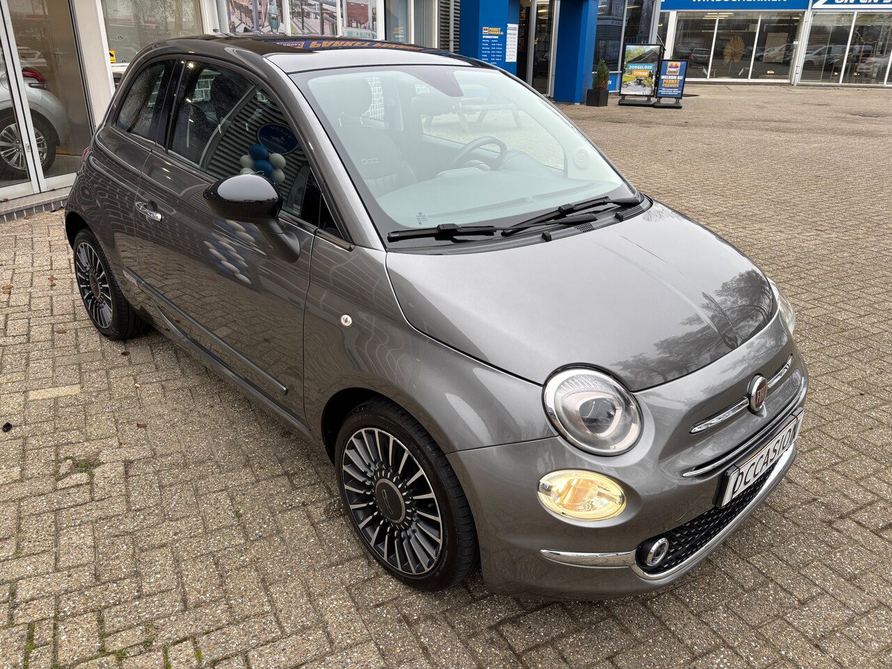 Fiat 500 - 0.9 TwinAir Turbo Lounge Sport | Org-NL auto. Leder. Navi. Etc. Lage km.