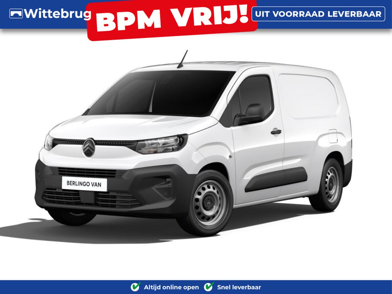 Citroën Berlingo - 1.5 BlueHDi 100 S&S L2 LENGTE 2 - PACK COMFORT - 2.9% FINANCIAL LEASE - AutoWereld.nl