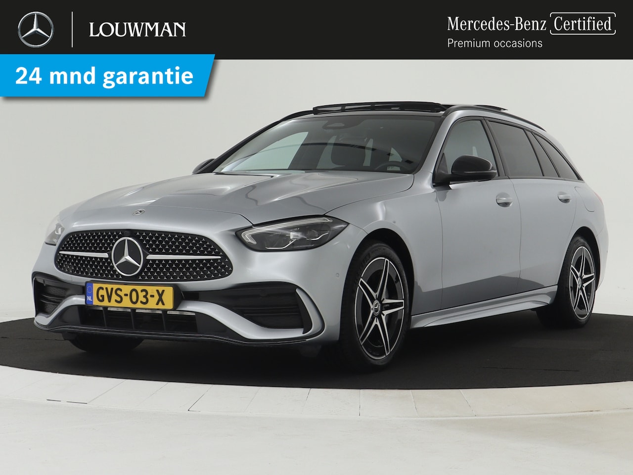 Mercedes-Benz C-klasse Estate - 300 e AMG Plug-In Hybride | Panoramadak | Trekhaak | Memory Stoelen | Inclusief 24 maanden - AutoWereld.nl