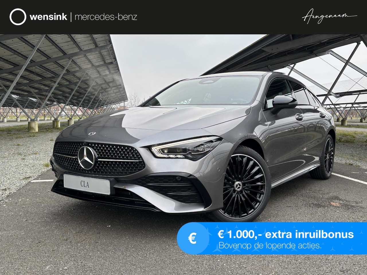 Mercedes-Benz CLA-klasse Shooting Brake - 250 e Star Edition AMG Line | Panoramaschuifdak | Multibeam LED | Night | Sfeerverlichting - AutoWereld.nl