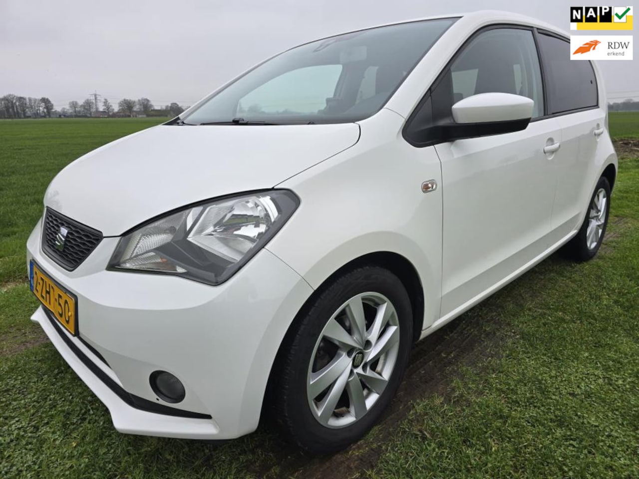 Seat Mii - 1.0 Sport Dynamic|Airco|stoelverwarming|Bluetooth|5drs! - AutoWereld.nl