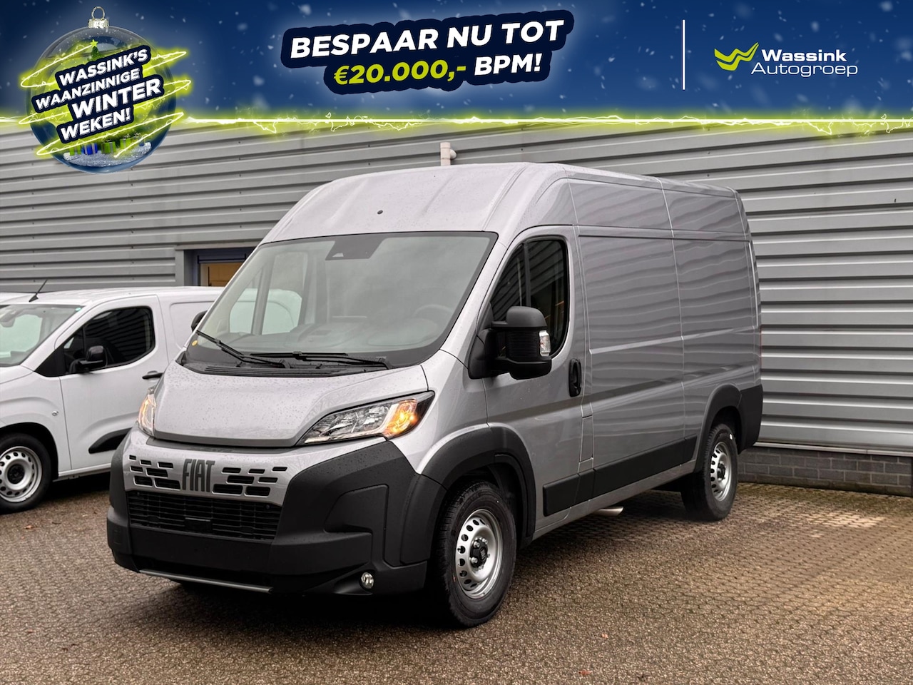 Fiat Ducato - FIAT Ducato GB 2.2 MJ 140pk L2H2 35H | Navi | Carplay | Pack Worksite Heavy | Pack Techno - AutoWereld.nl