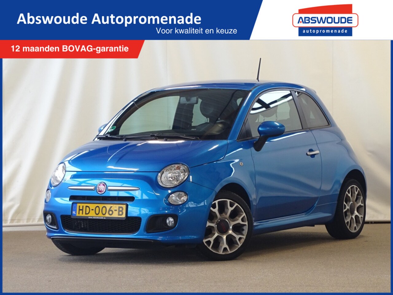 Fiat 500 - 0.9 TwinAir T 500S - AutoWereld.nl