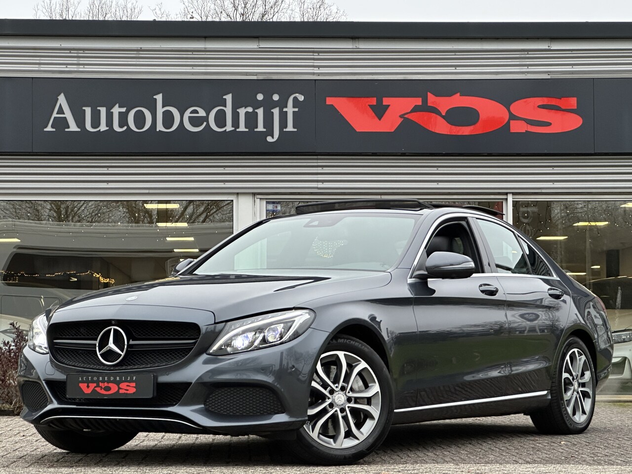 Mercedes-Benz C-klasse - 350 e | Panodak | Burmester | 360 camera | ILS | Leder - AutoWereld.nl