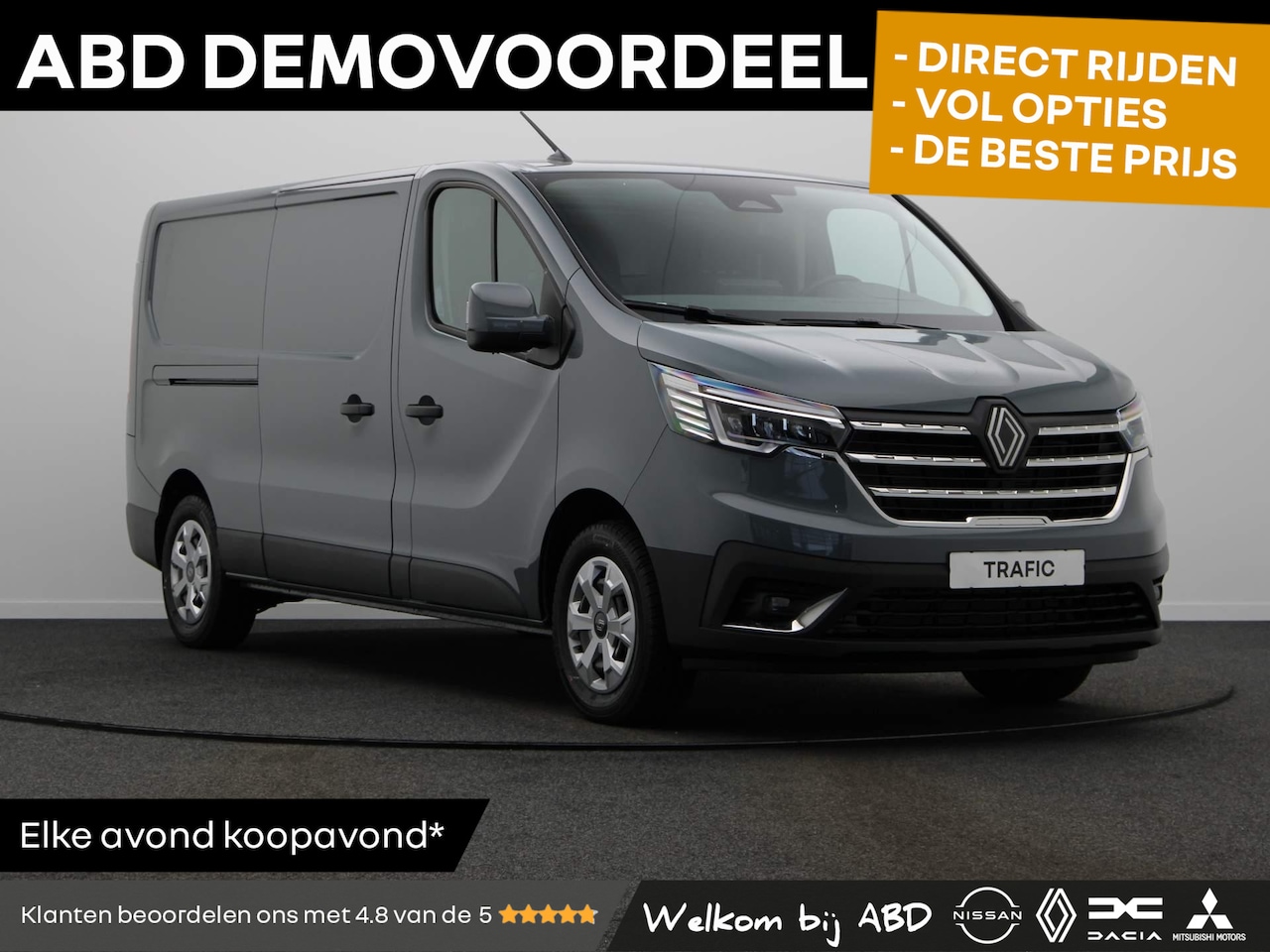 Renault Trafic - 2.0 Blue dCi 130pk T30 L2H1 Advance | Laadruimtepakket | Achteruitrijcamera | Parkeersenso - AutoWereld.nl