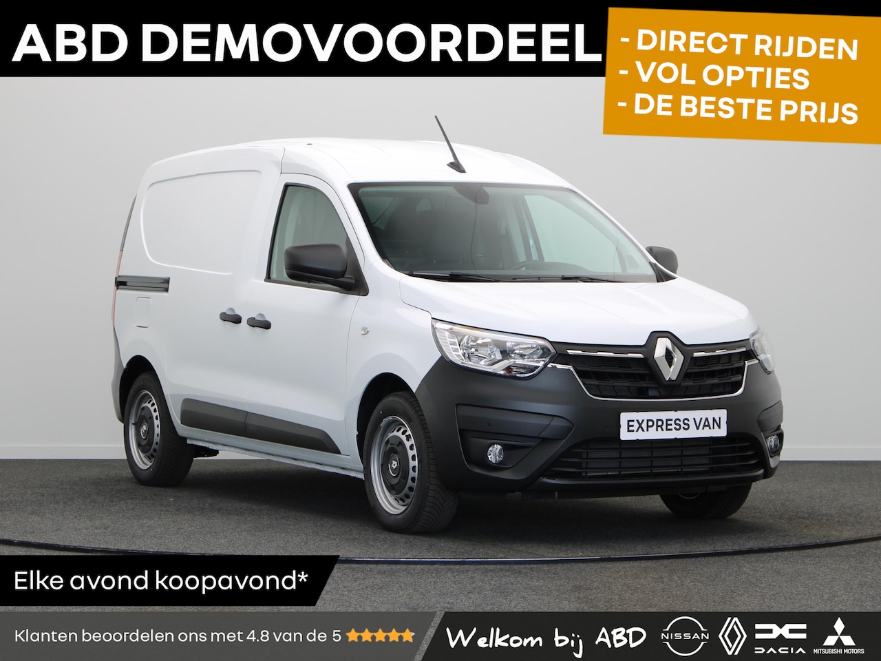 Renault Express - 1.5 dCi 95pk Comfort | BPM Voordeel | Hoge korting | Lage rente | Direct rijden | Vol opti - AutoWereld.nl