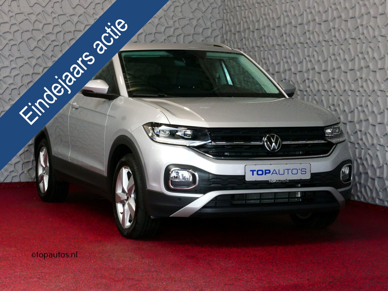 Volkswagen T-Cross - 1.5 TSI 150PK STYLE LED NAVI VIR.COCKPIT CARPLAY CAMERA STOELVERW. ADAP.CRUIS DAB 10/2023 - AutoWereld.nl