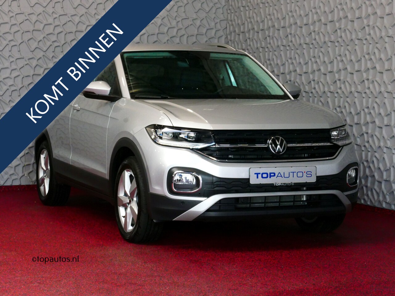 Volkswagen T-Cross - 1.5 TSI 150PK STYLE LED NAVI VIR.COCKPIT CARPLAY CAMERA STOELVERW. ADAP.CRUIS DAB 10/23 70 - AutoWereld.nl