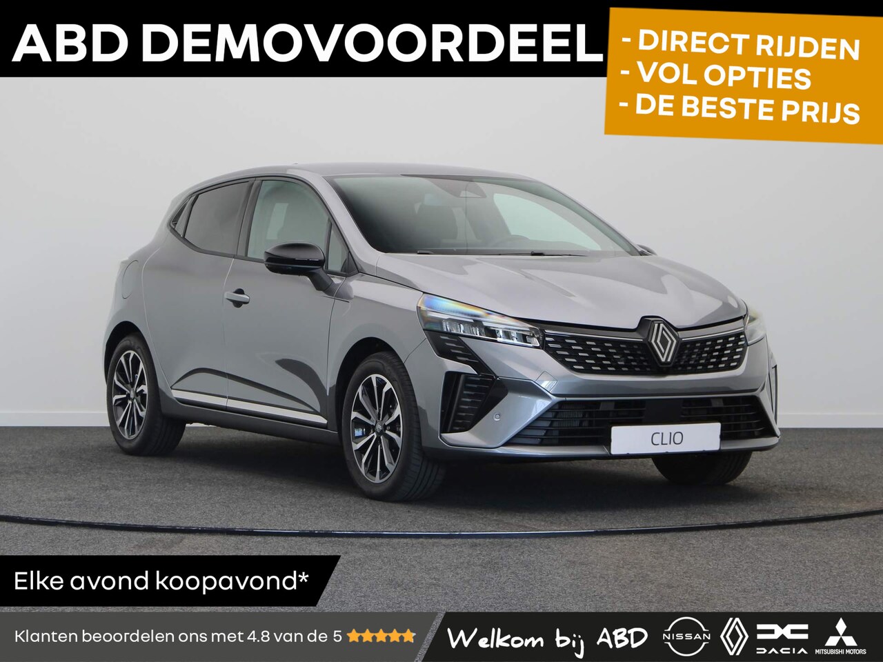 Renault Clio - 1.6 E-Tech Full Hybrid 145 techno | Stoelverwarming | Grootscherm | Digitaal dashboard | - AutoWereld.nl