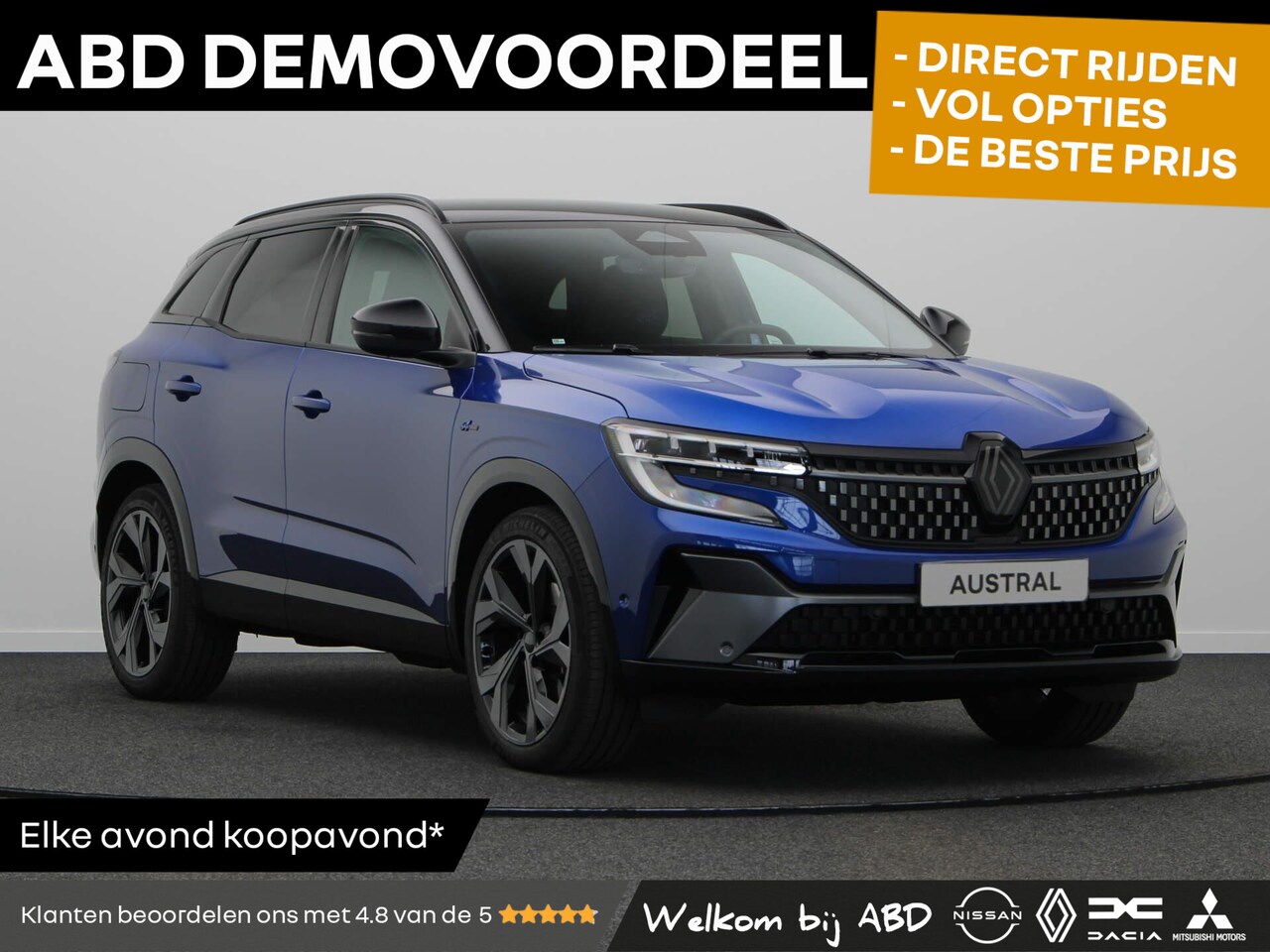 Renault Austral - E-Tech Hybrid 200pk Techno Esprit Alpine | Adaptieve cruise control | Elektrisch bedienbar - AutoWereld.nl