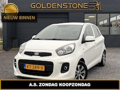 Kia Picanto - 1.0 CVVT EconomyPlusLine 1e Eigenaar, Navi, Airco, Camera, LM Velgen, Elek Ramen, NL Auto,