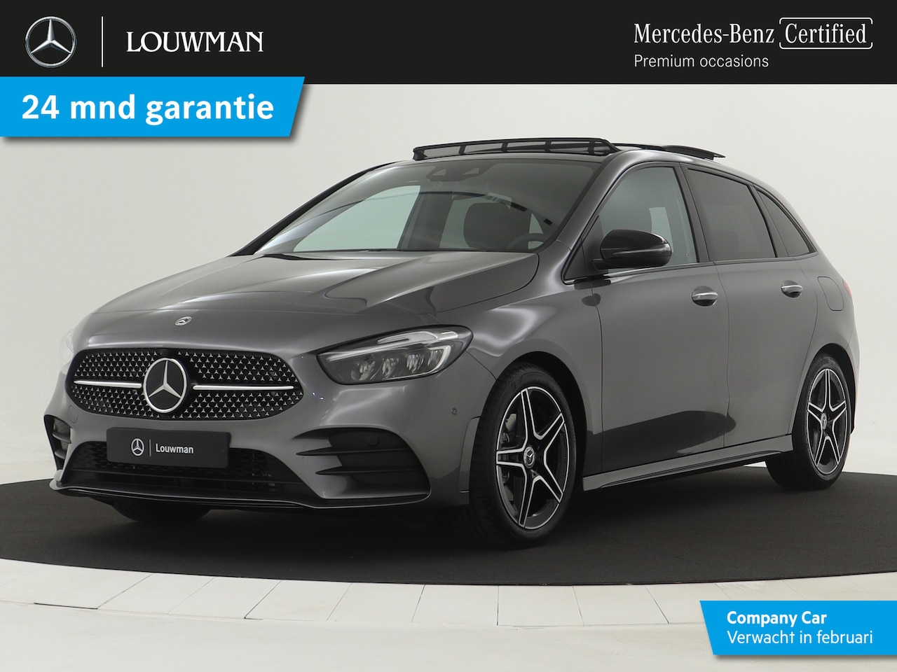 Mercedes-Benz B-klasse - 180 AMG Line | Premium pakket | Panoramaschuifdak | Nightpakket | Rijassistentiepakket | U - AutoWereld.nl