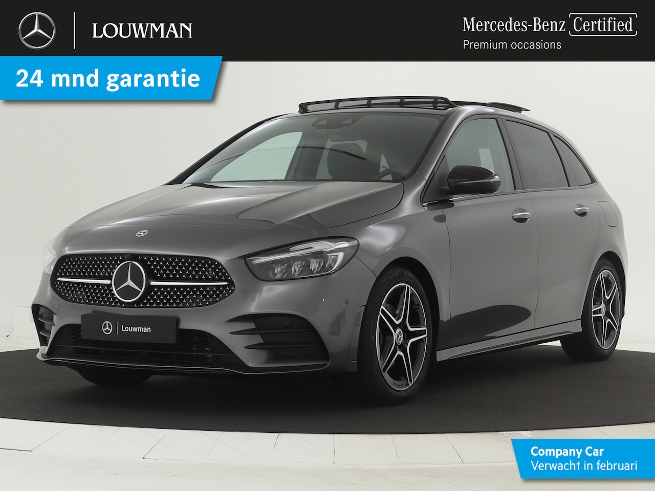 Mercedes-Benz B-klasse - 180 AMG Line | Premium Pakket | Rijassistentiepakket | Nightpakket | Panoramaschuifdak | K - AutoWereld.nl