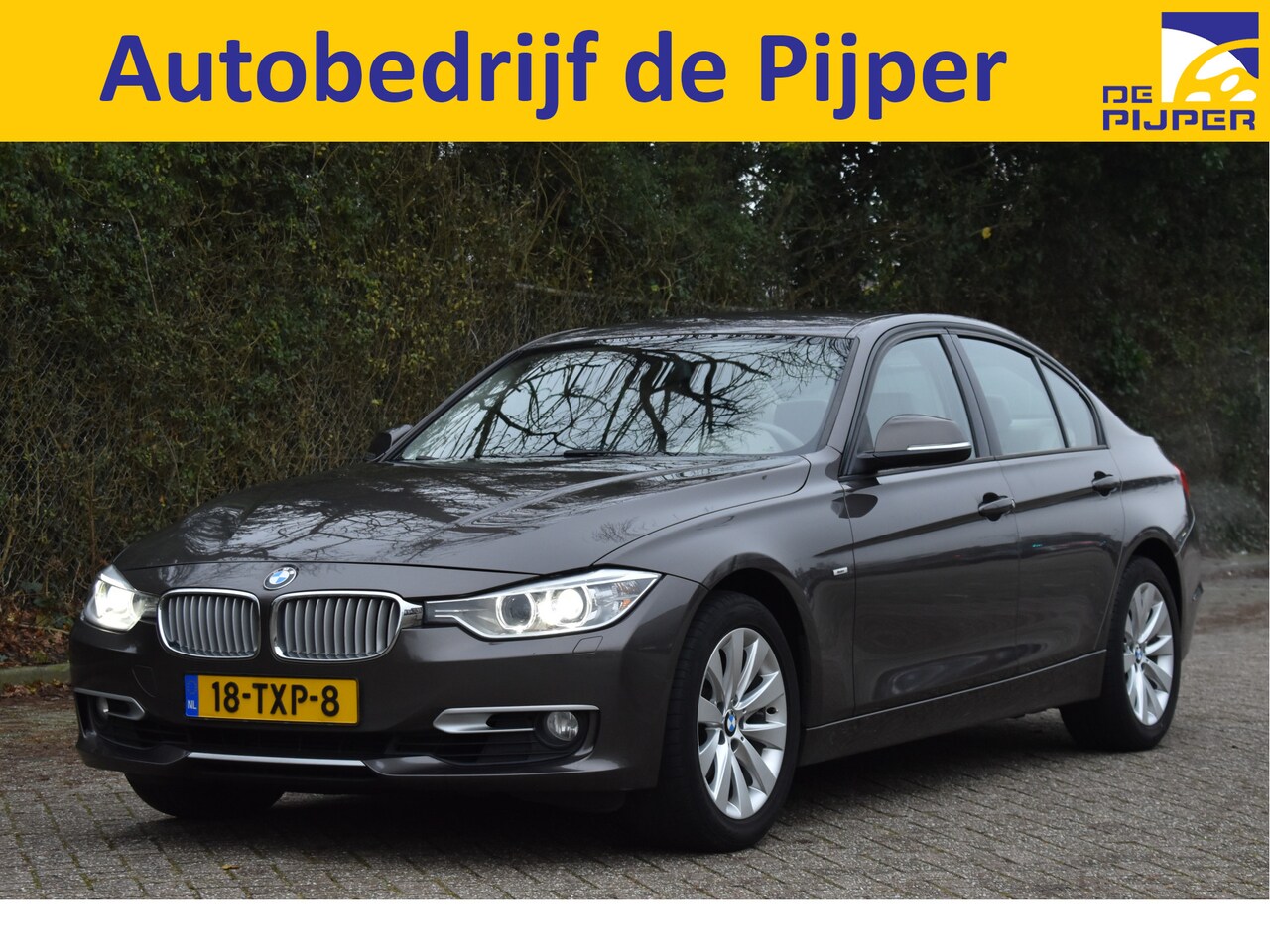 BMW 3-serie - 320i Executive Modern Line | NL-Auto | Nav | Bluetooth | Cruise Contr | Climate Contr | LE - AutoWereld.nl