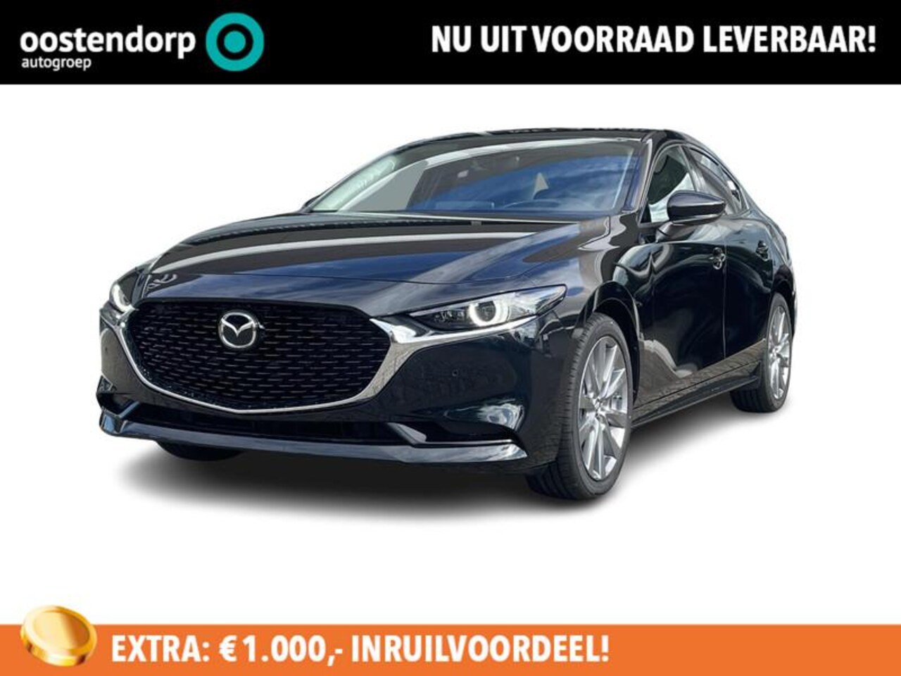 Mazda 3 - 2.0 e-SkyActiv-G M Hybrid 150 Exclusive-line - AutoWereld.nl