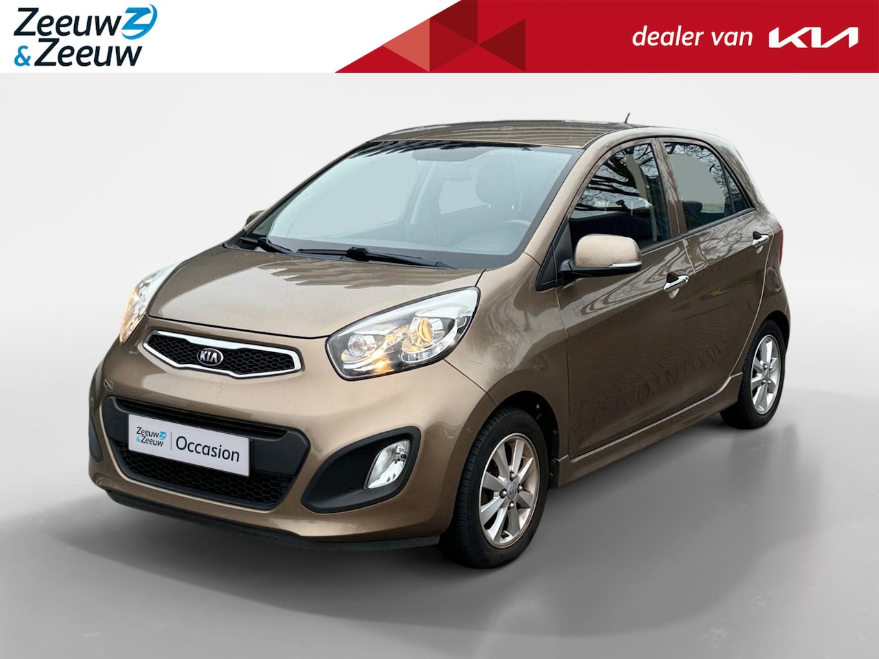 Kia Picanto - 1.2 CVVT ExecutiveLine Automaat | Navigatie | Trekhaak | Camera | Lichtmetalen velgen | El - AutoWereld.nl