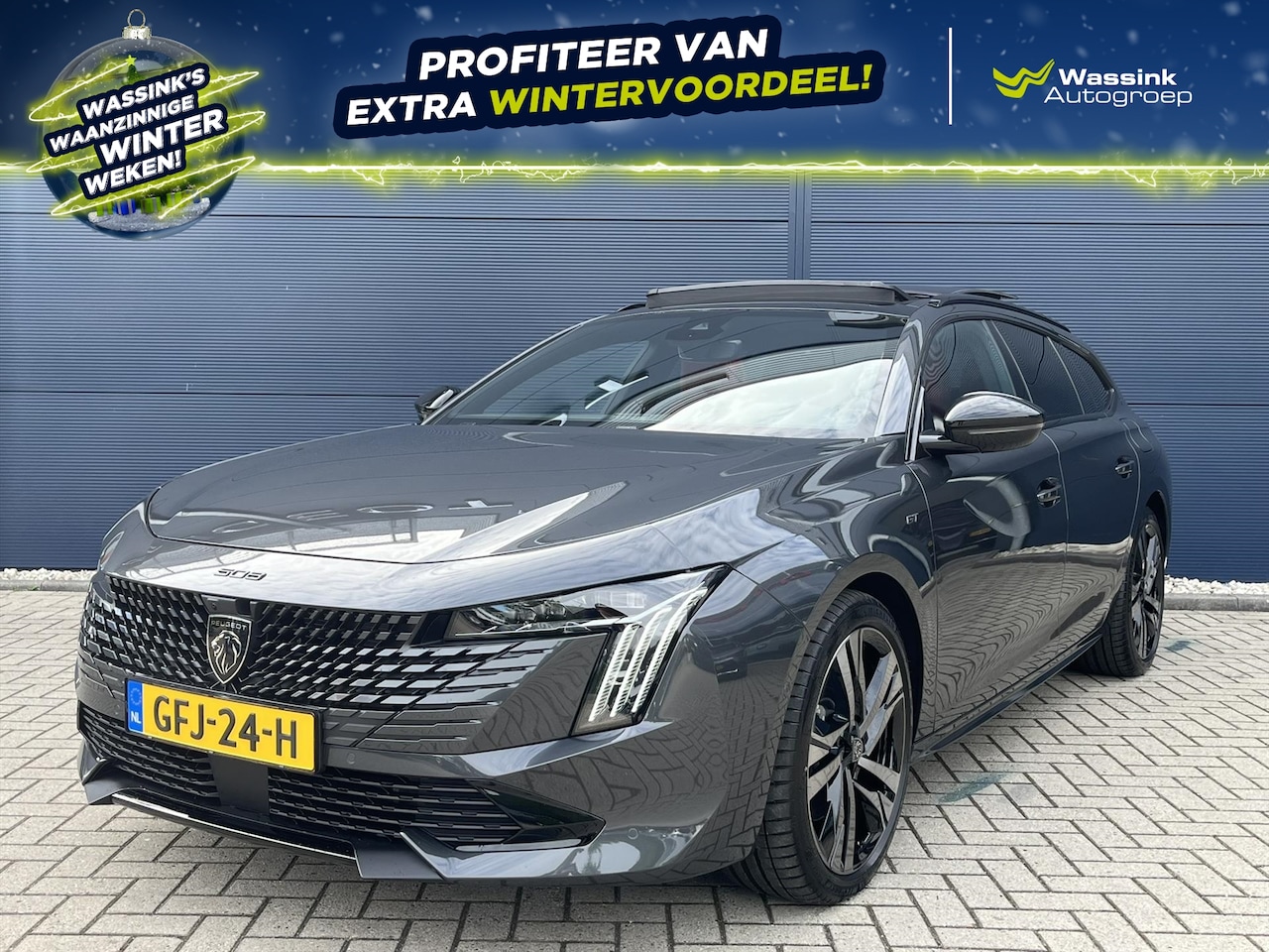 Peugeot 508 SW - 1.6 Plug-in Hybrid 180 pk e-EAT8 GT | Focal | Schuifdak | 7,4 KW boordlader | Leder | Mass - AutoWereld.nl