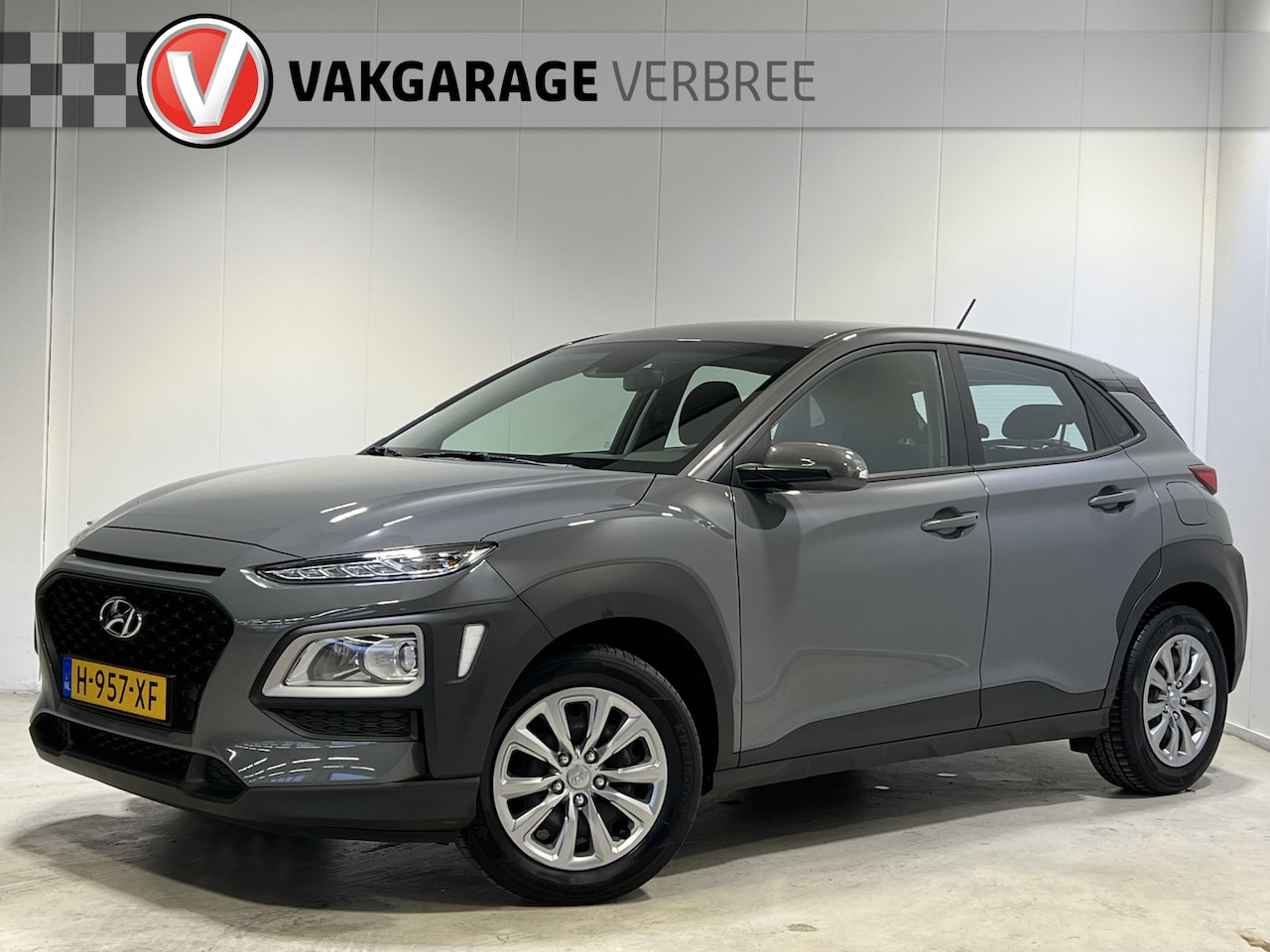 Hyundai Kona - 1.0 T-GDI i-Drive | Cruise Control | Airco | Automatische Dimlichten | Orgineel Nederlands - AutoWereld.nl