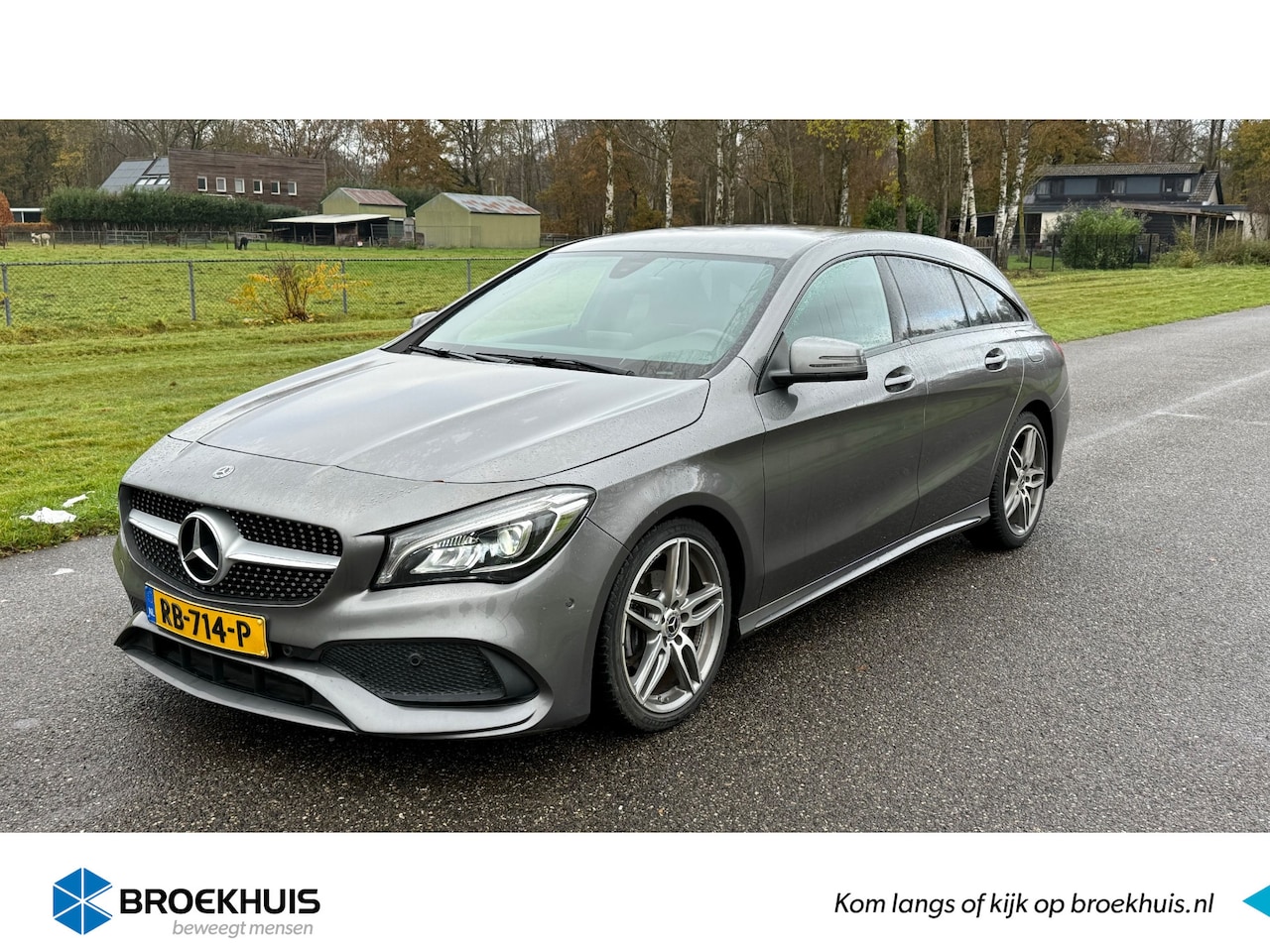 Mercedes-Benz CLA-klasse Shooting Brake - 180 Business Solution AMG 123PK Automaat | Stoelverwarming | Parkeersensoren | AMG Styling - AutoWereld.nl