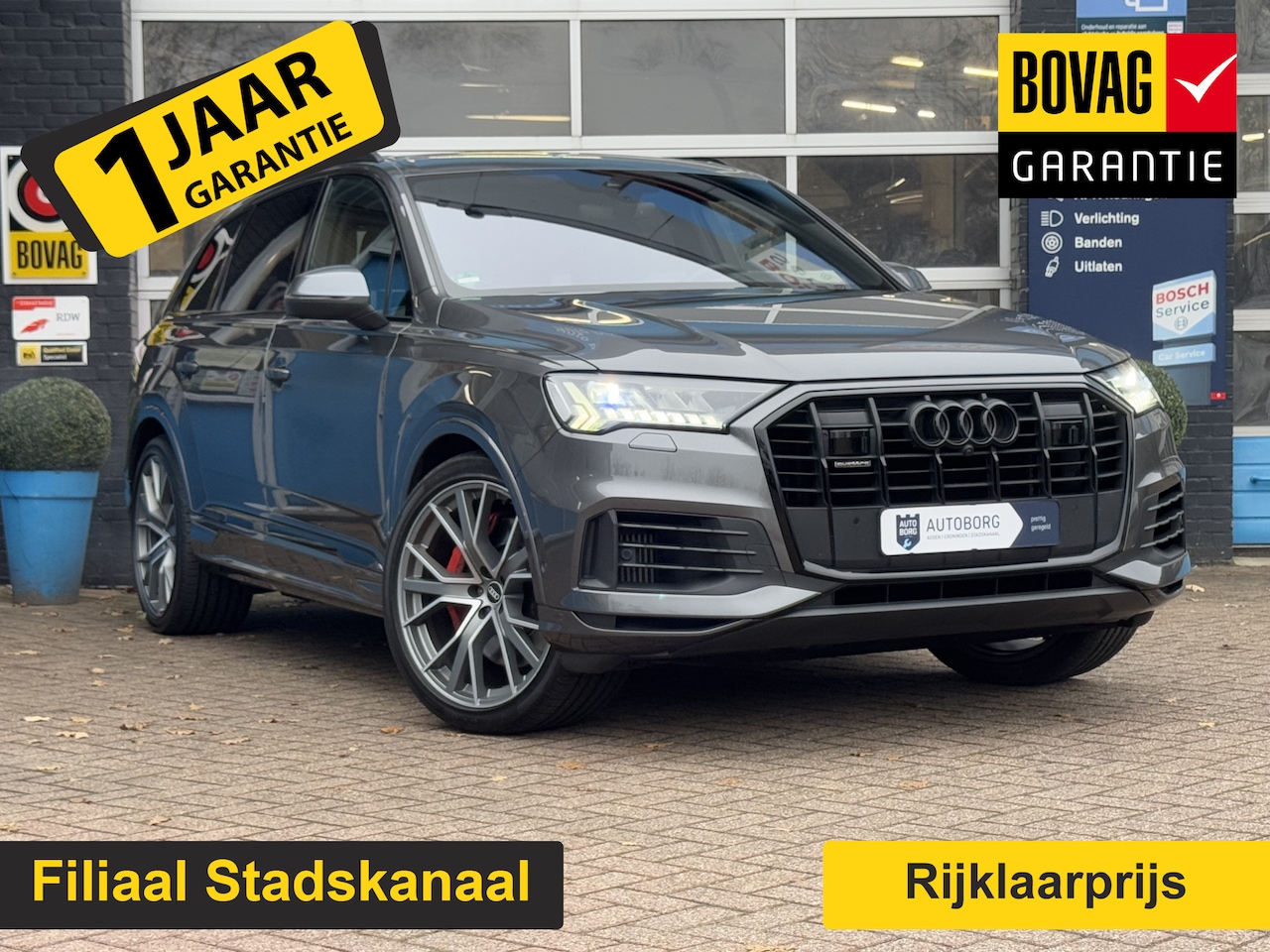 Audi Q7 - 55 TFSI e quattro Pro Line S | 21 INCH Velgen | Panoramadak | Elektrische Trekhaak | Rijkl - AutoWereld.nl