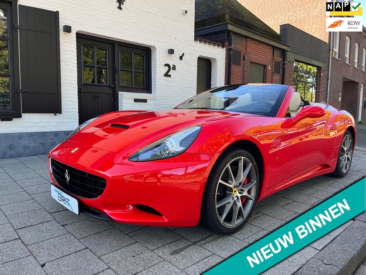 Ferrari California - 4.3 V8 4.3 V8, 35.426 Km Nw. Staat - AutoWereld.nl