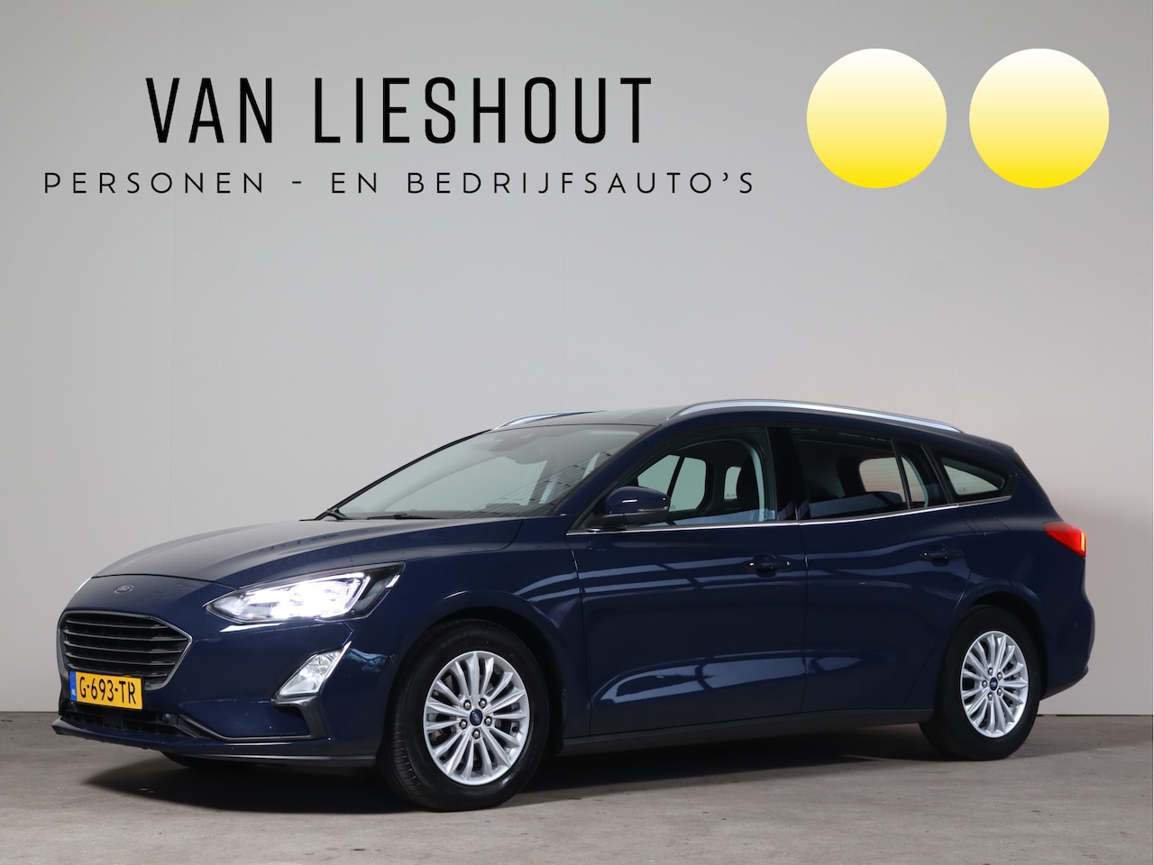 Ford Focus Wagon - 1.0 EcoBoost Titanium Business NL-Auto!! Camera I Carplay I Key-Less - AutoWereld.nl