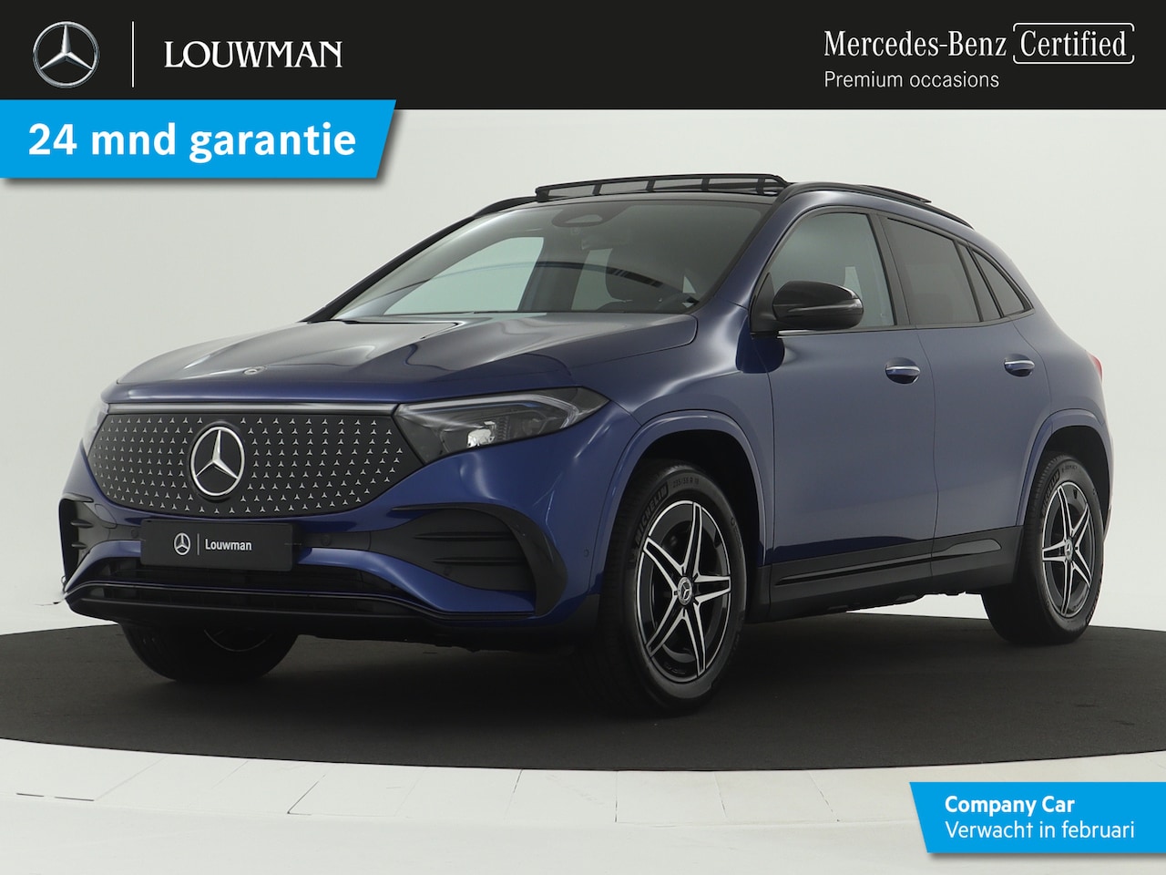 Mercedes-Benz EQA - 250+ AMG Line 71 kWh | Nightpakket | Parkeerpakket met achteruitrijcamera | KEYLESS-GO com - AutoWereld.nl