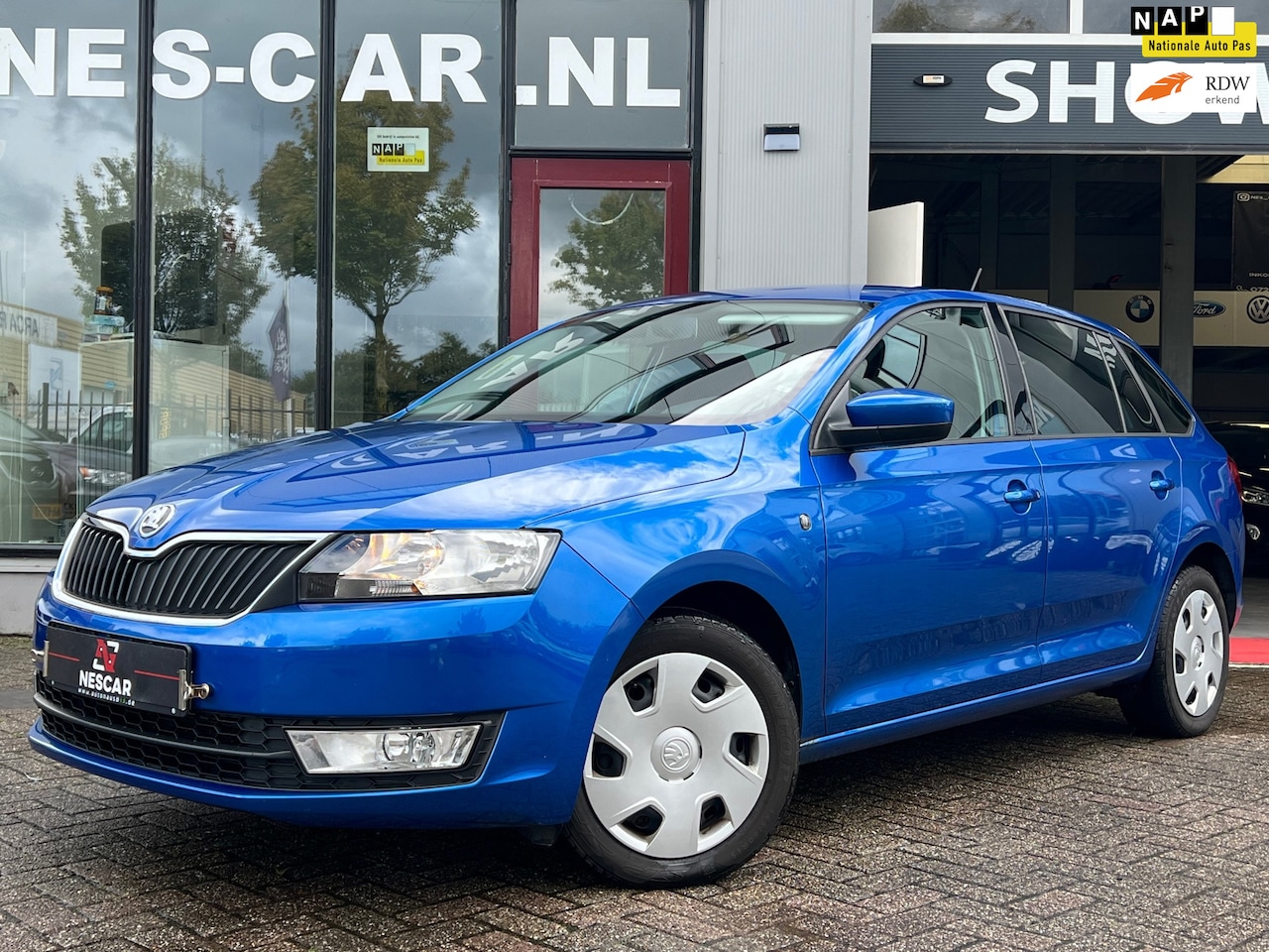 Skoda Rapid Spaceback - 1.2 TSI Greentech Style Edition 1.2 TSI Greentech Style Edition, Airco, Cruise Cr, NIEUWSTAAT! - AutoWereld.nl