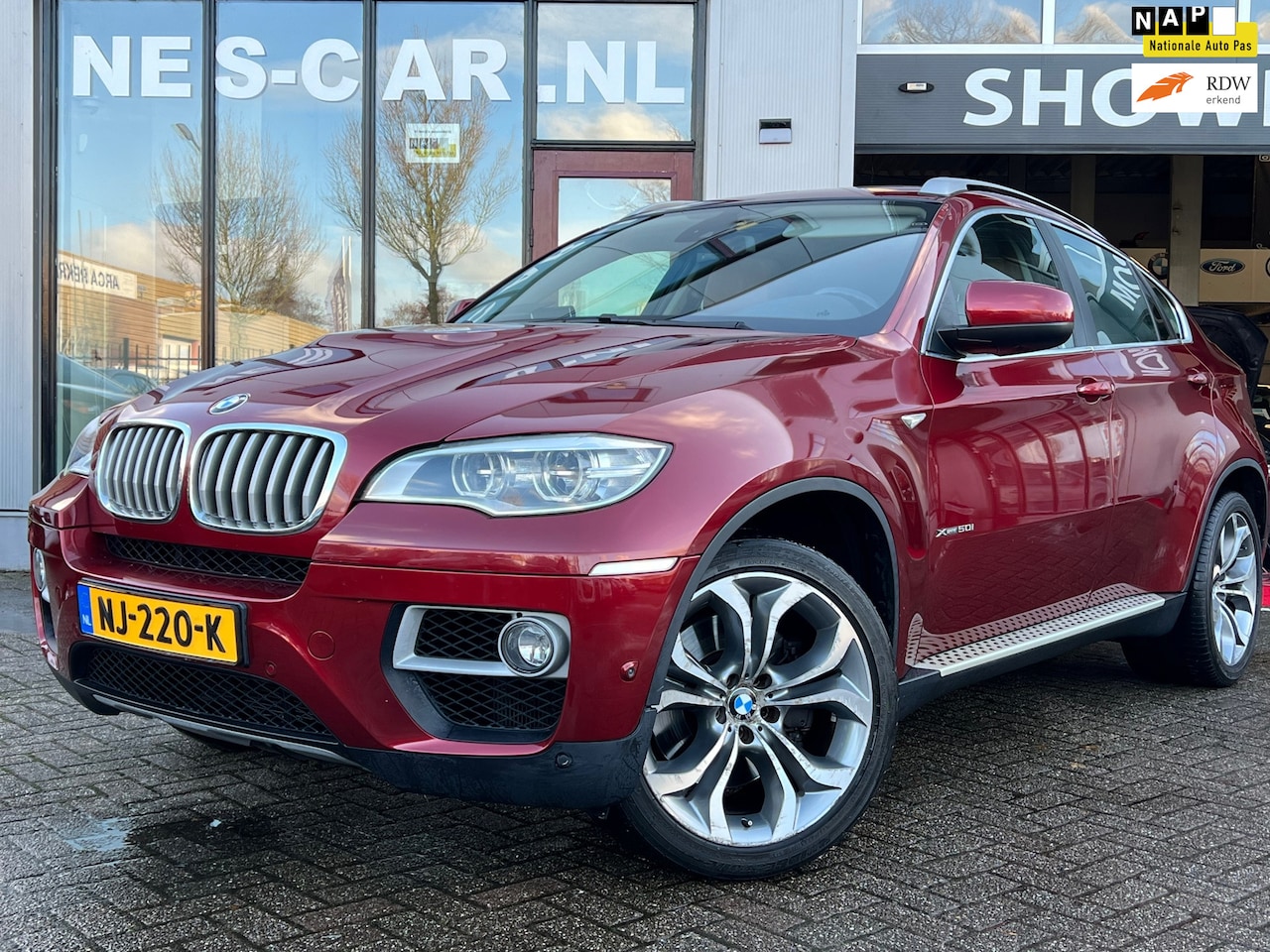 BMW X6 - XDrive50i High Executive 408PK! Dikke Uitvoering, Head-up Display. Alle opties! - AutoWereld.nl